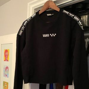 Vans crop hoodie